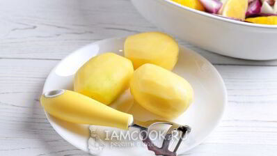 картофель в беконе, запеченный в духовке