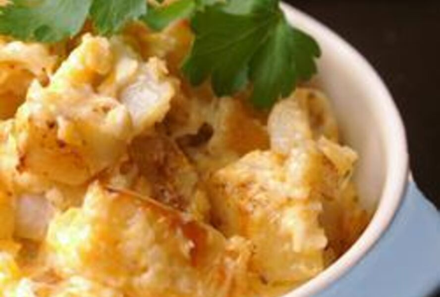 Картошка запеченная с сыром