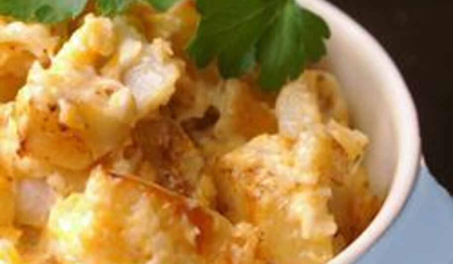 Рецепт картошки запеченной с сыром