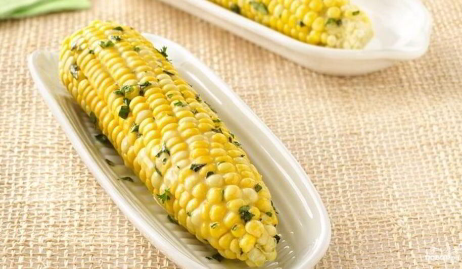 Рецепт кукурузы, запеченной в рукаве