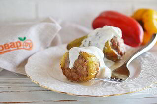 Перец фаршированный в японском стиле