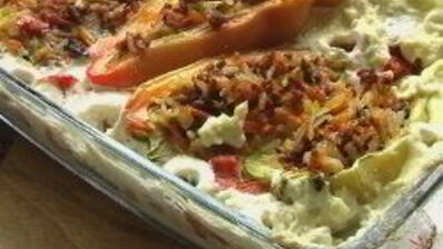 перцы с фаршем в духовке