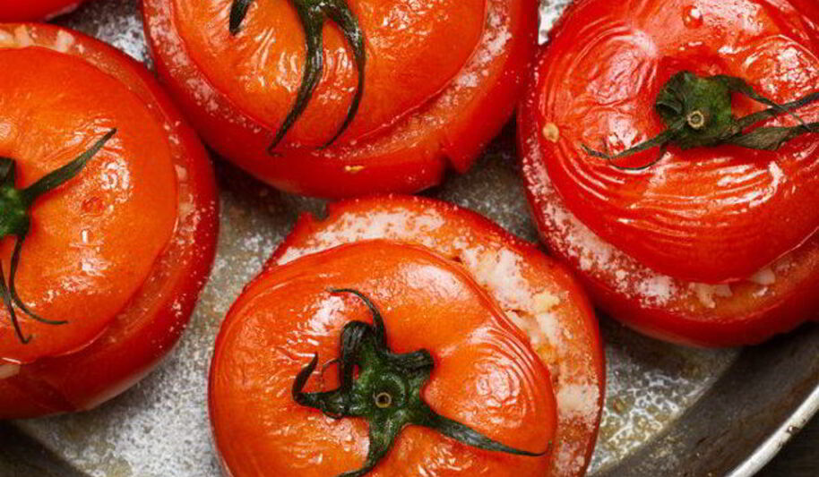 Рецепт помидоров, запеченных с пармезаном