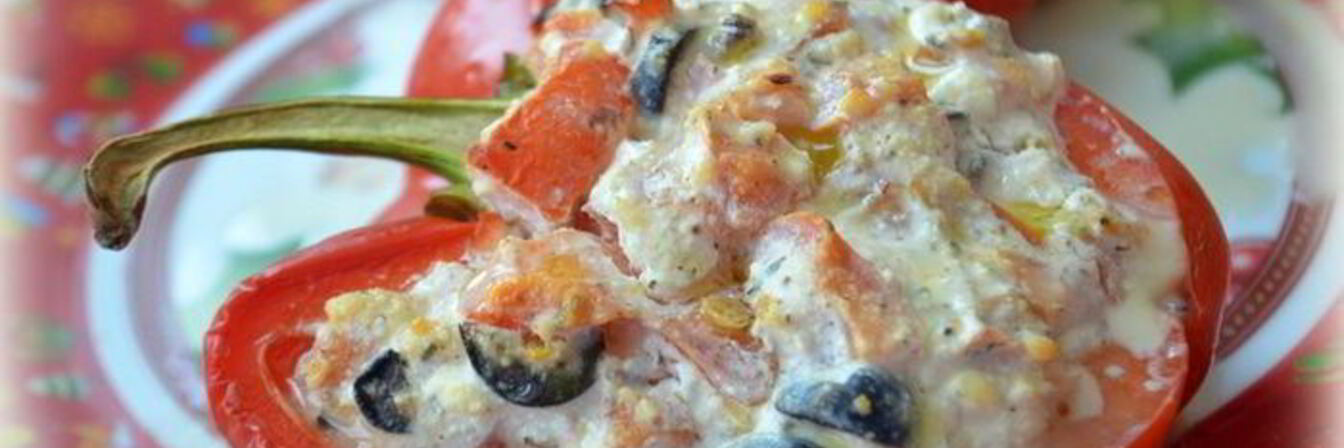 Праздничные фаршированные перцы