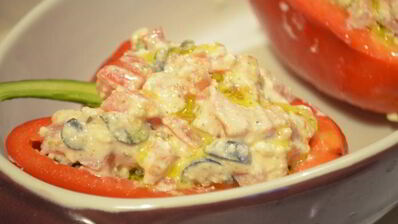 праздничные фаршированные перцы