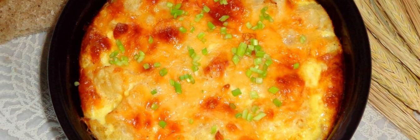 Цветная капуста в духовке с яйцом