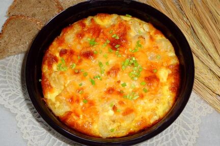 Цветная капуста в духовке с яйцом