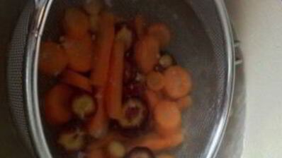 тушеные овощи с лимоном, зеленью и сливочным маслом