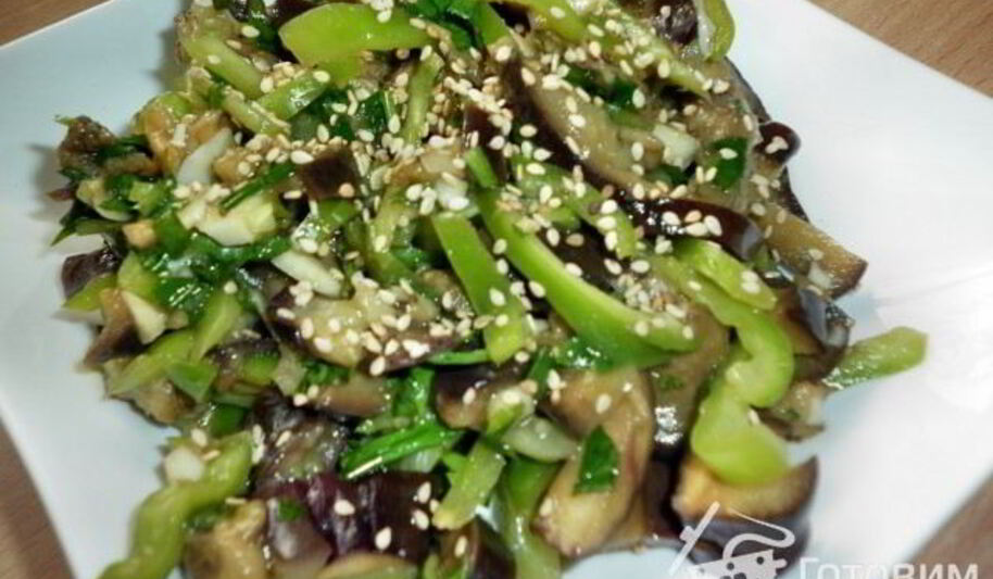 Рецепт экспресс-микро баклажаны