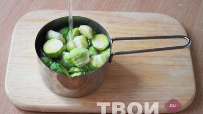 запеченная брюссельская капуста