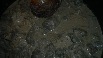 говяжья печень в сметане