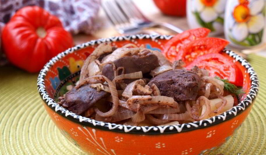 Рецепт куриной печени с грецкими орехами