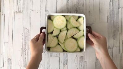 куриная печень с кабачками в духовке