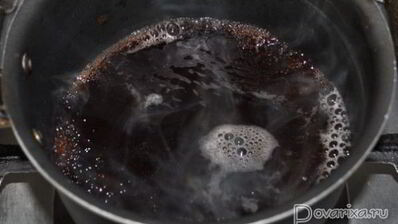 куриная печень с винно-медовым соусом