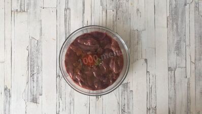 куриная печень в духовке запеченная с луком и чесноком