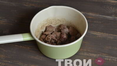 куриная печень в сметане