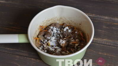 куриная печень в сметане