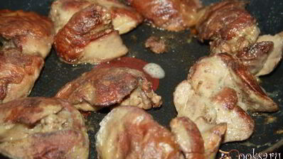 куриная печень в сыре