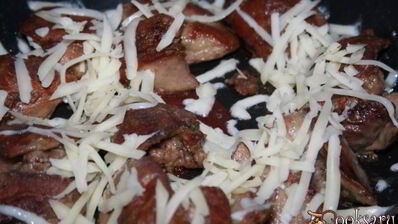 куриная печень в сыре