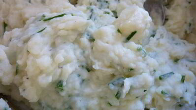 куриная печенка в силане с пюре