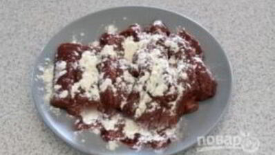 печень баранья в сметане