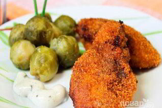 Печень индейки жареная