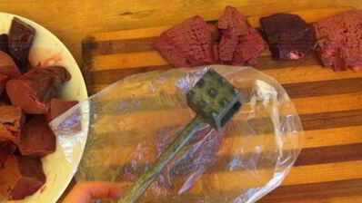 печень ягненка в сметане