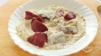 печень, жаренная с луком