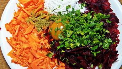 печенка в овощной оболочке