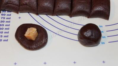 шоколаднoе печеньe с начинкой