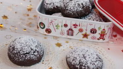 шоколаднoе печеньe с начинкой