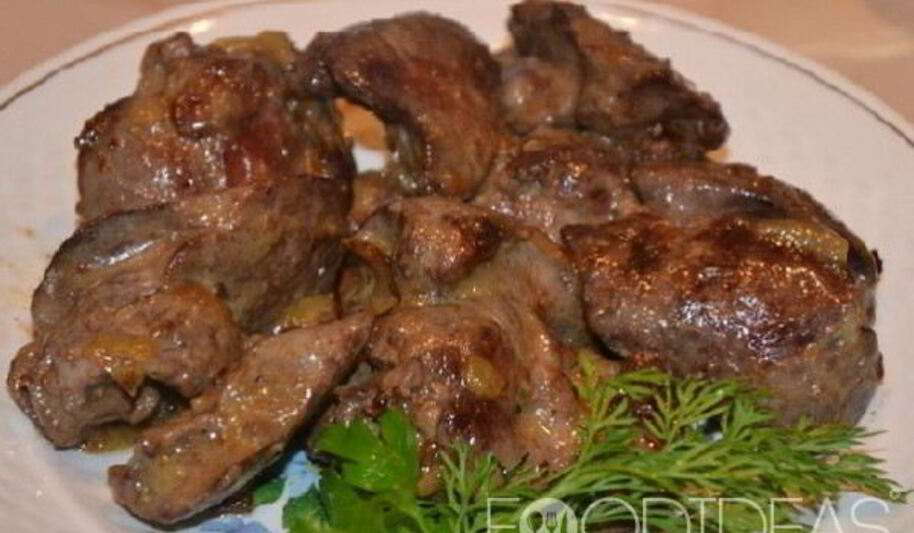 Рецепт жареной куриной печени