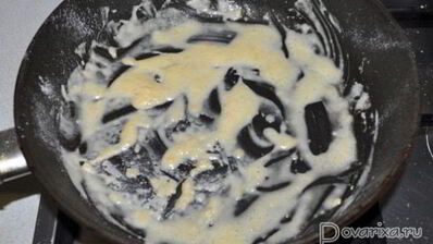 жареная печень с пикантным соусом