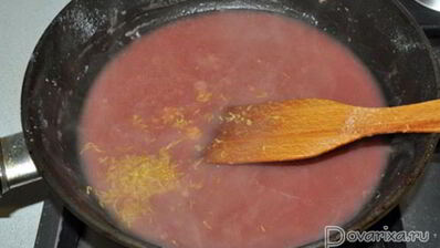 жареная печень с пикантным соусом