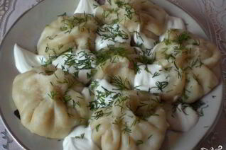 Хинкали с мясом