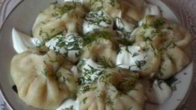 хинкали с мясом