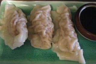 Китайские вонтоны со свиным фаршем