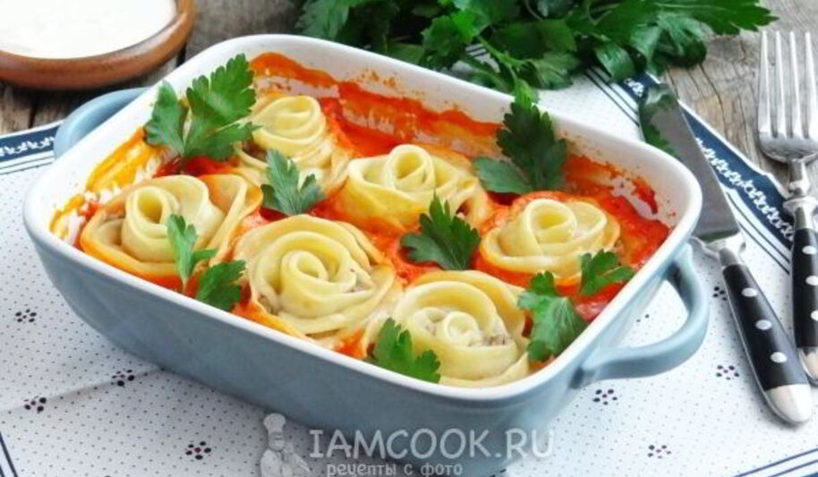 Рецепт ленивых пельменей в духовке