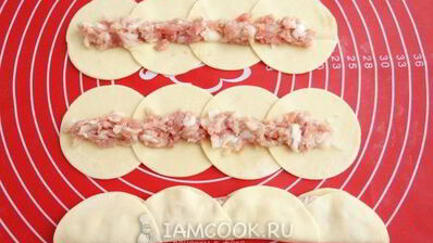 ленивые пельмени в духовке