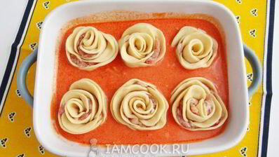 ленивые пельмени в духовке