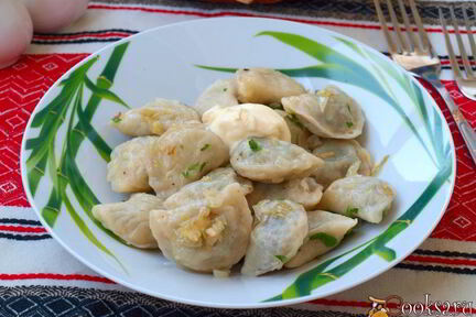 Пельмени с грибами