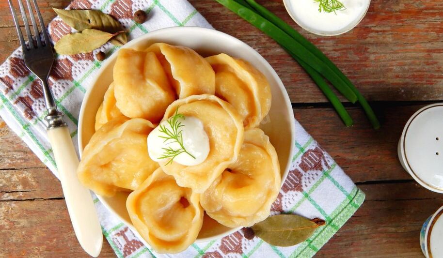 Рецепт пельменей с капустой