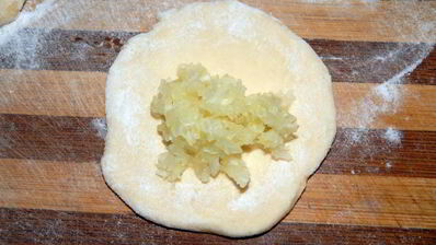 пельмени с капустой