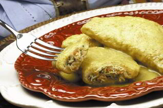 Пельмени с крабовым мясом