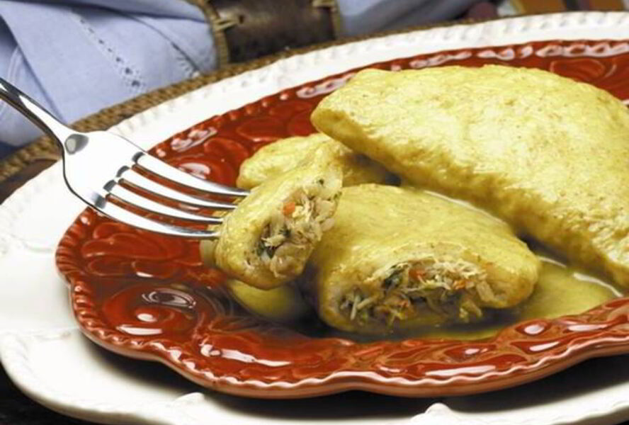 Пельмени с крабовым мясом