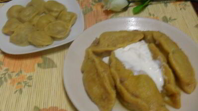 пельмени с печенью