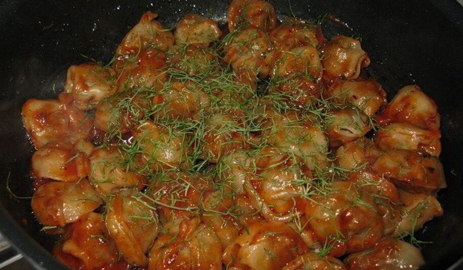 Рецепт пельменей с салом