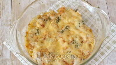 пельмени с сыром и майонезом в духовке