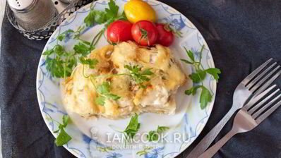 пельмени с сыром и майонезом в духовке