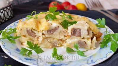 пельмени с сыром и майонезом в духовке